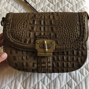 Etienne Aigner 100% Genuine Leather Alligator Bag